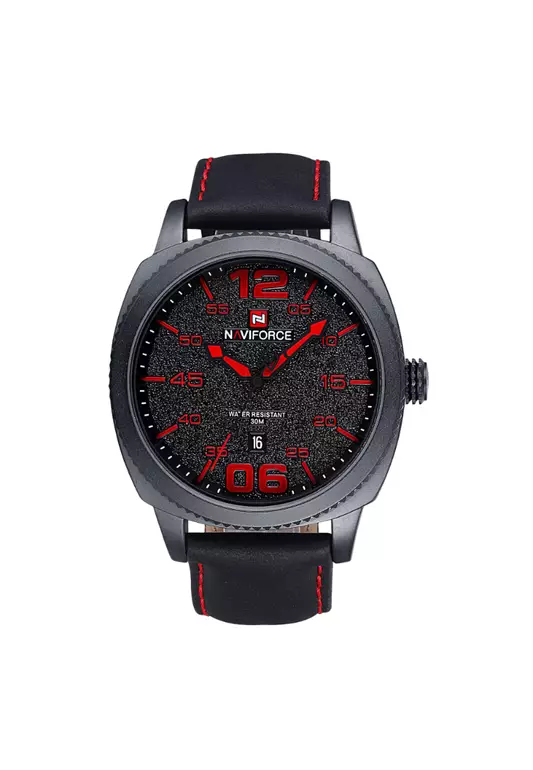 Waterproof Calendar Quartz Watch With Steel Belt
