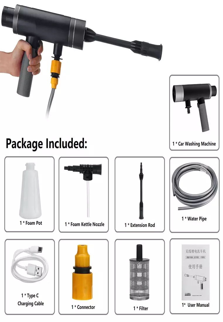 Buy Maidronic Maidronic HPC38 Cordless Water Jet Washer High Pressure