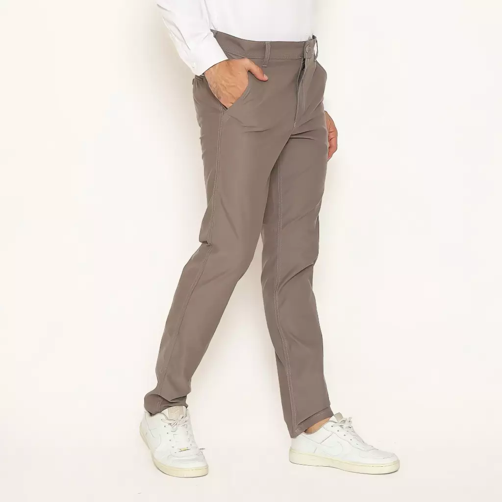 AMK Celana Chino Pria Panjang PT RYIOTA Medium Grey