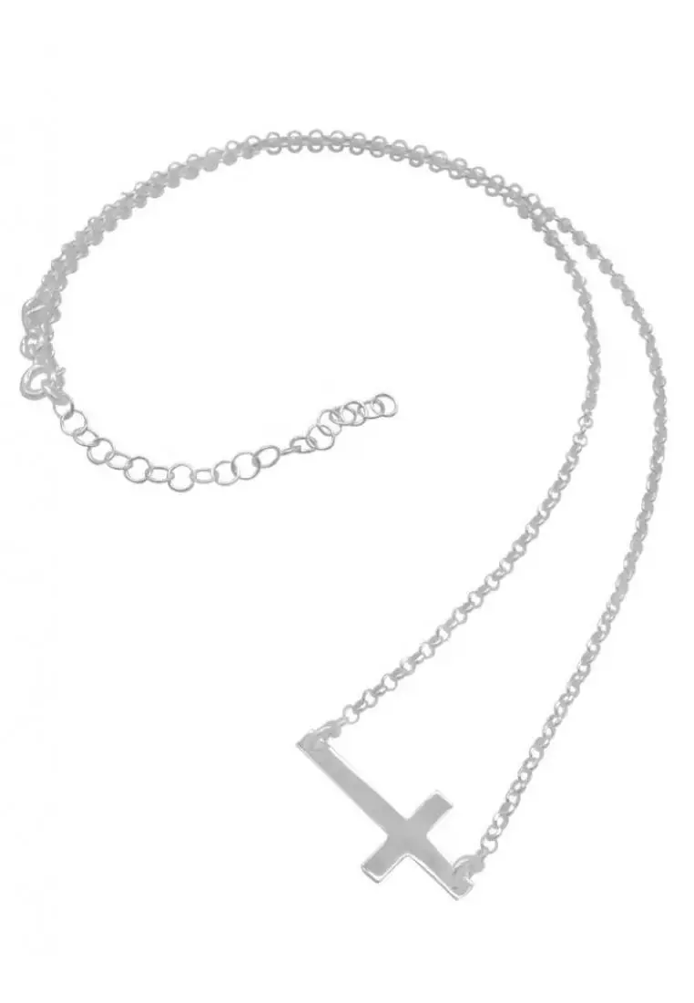 Silverworks online cross necklace