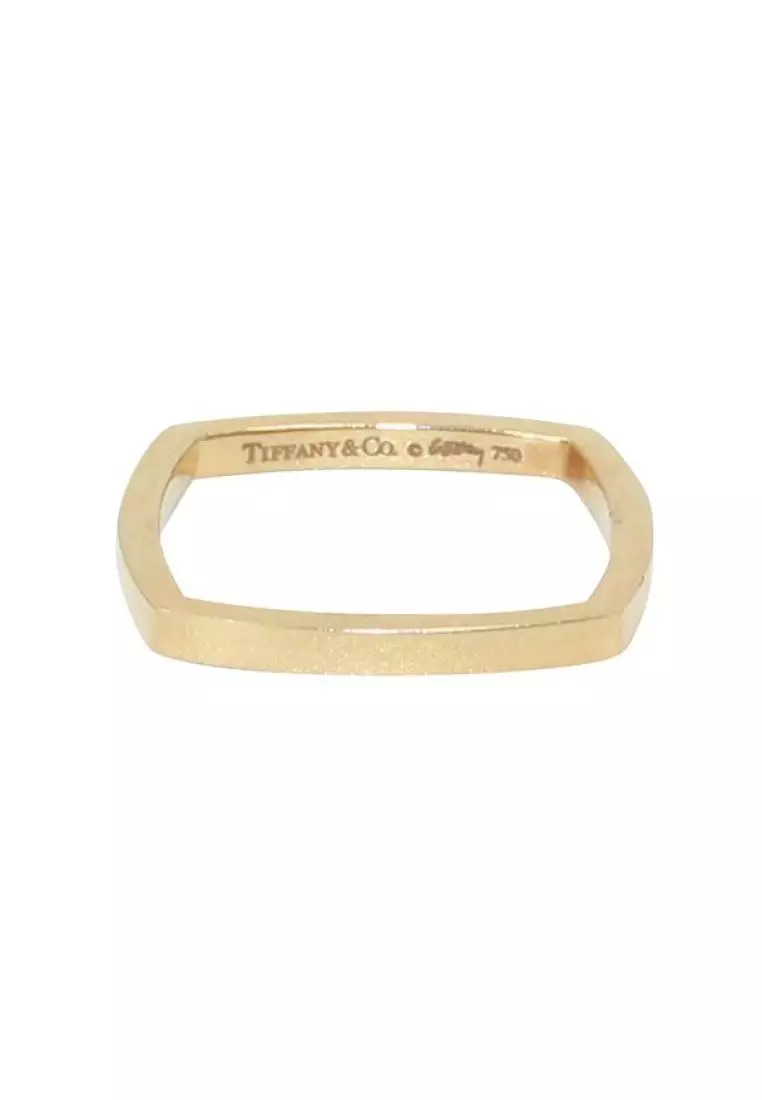 Buy Tiffany Co Pre Loved TIFFANY CO Square Shape Minimalistic