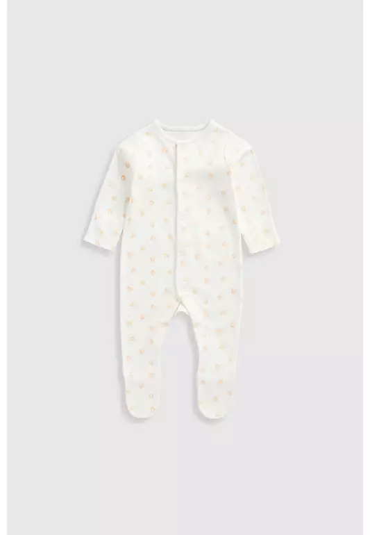 Animals Baby Sleepsuits - 3 Pack