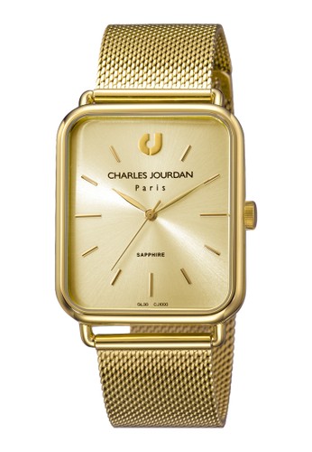 Charles Jourdan CJ1000-2222 Jam Tangan Wanita Gold