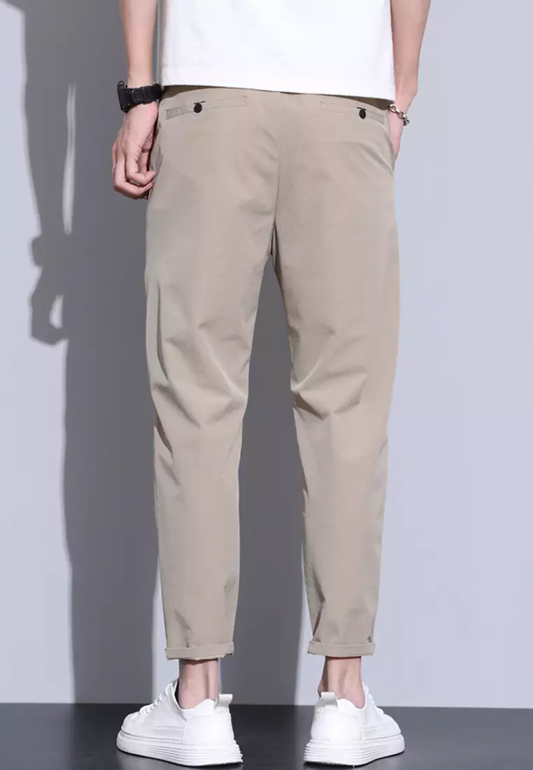 Elasticated Waist Ankle Pants