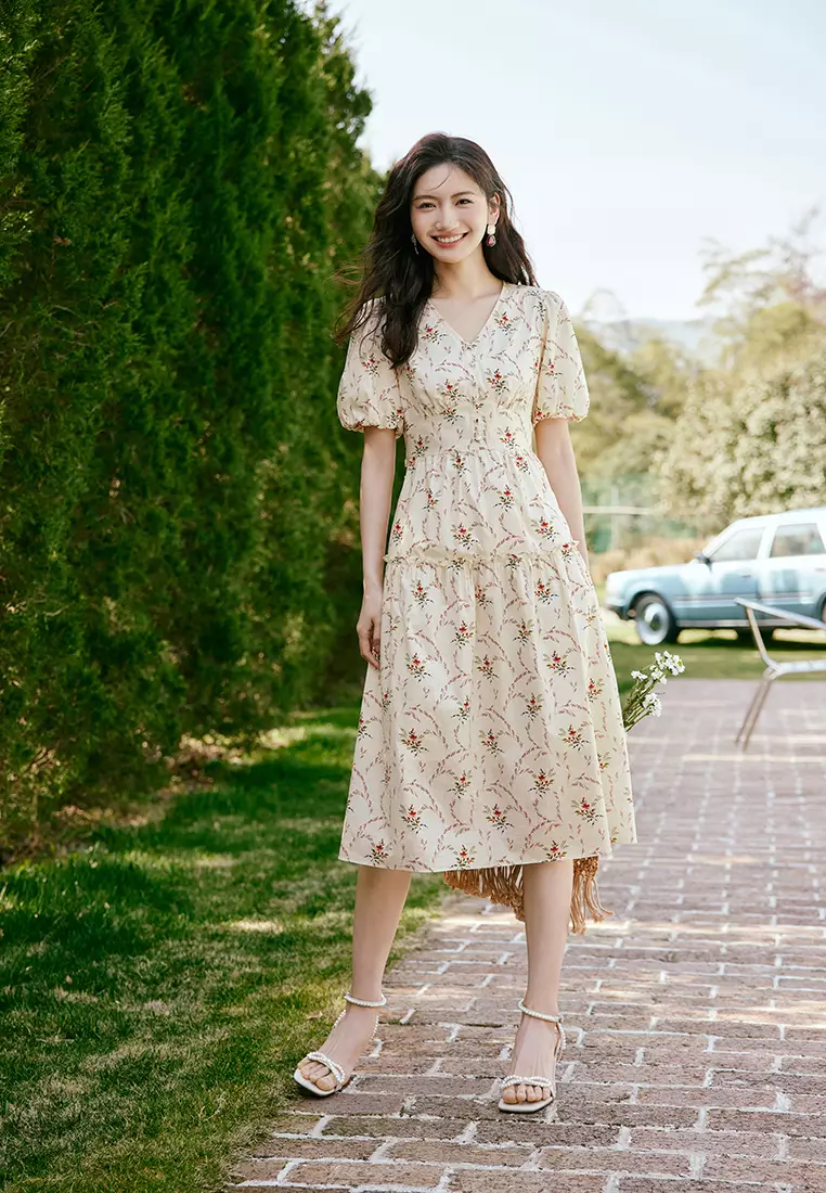 Floral dress ph outlet