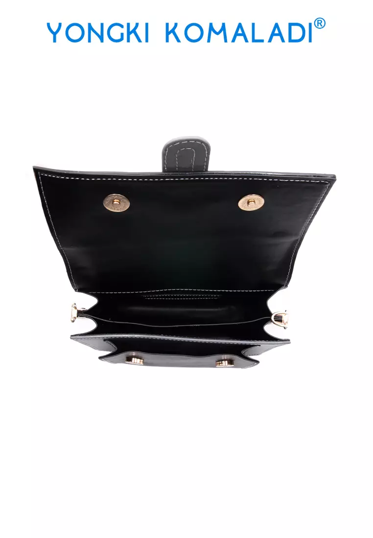 YONGKI KOMALADI YANSIEL SLING BAG OL-YSD3110-25 HITAM