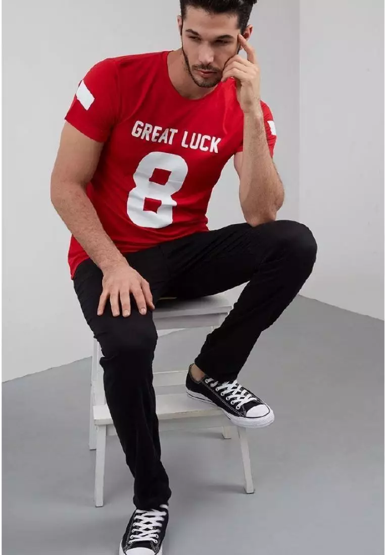 MT671M s/s Men Great Luck 8 mrXS