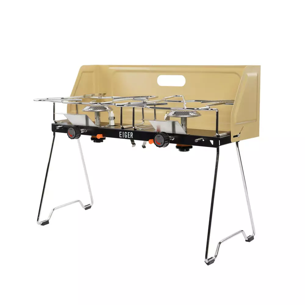 Eiger Folding Double Burner Stove
