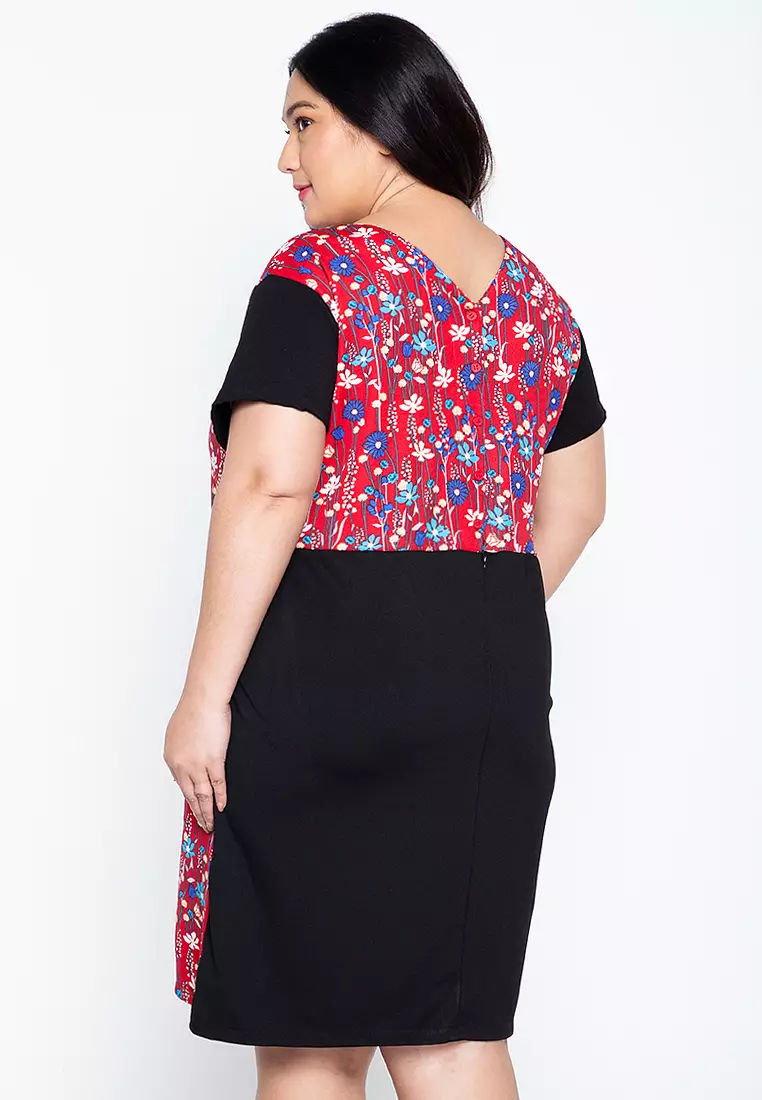 Plus size shift 2025 dress with pockets
