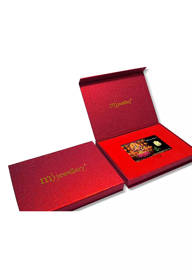 5G Gold Collection 999.9/24K Mahalakshmi Gold Bar (0.2g)