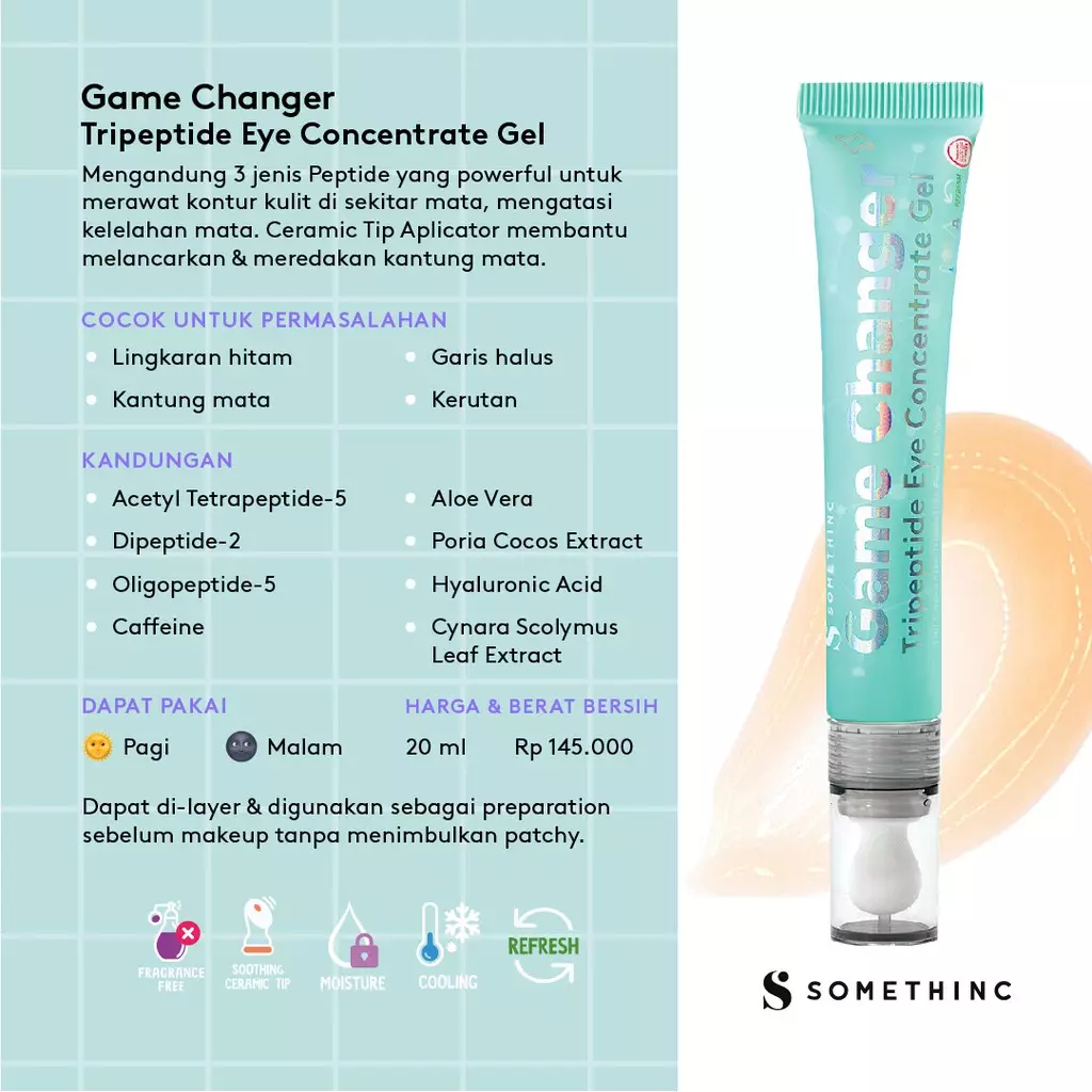 Somethinc GAME CHANGER Tripeptide Eye Concentrate Gel