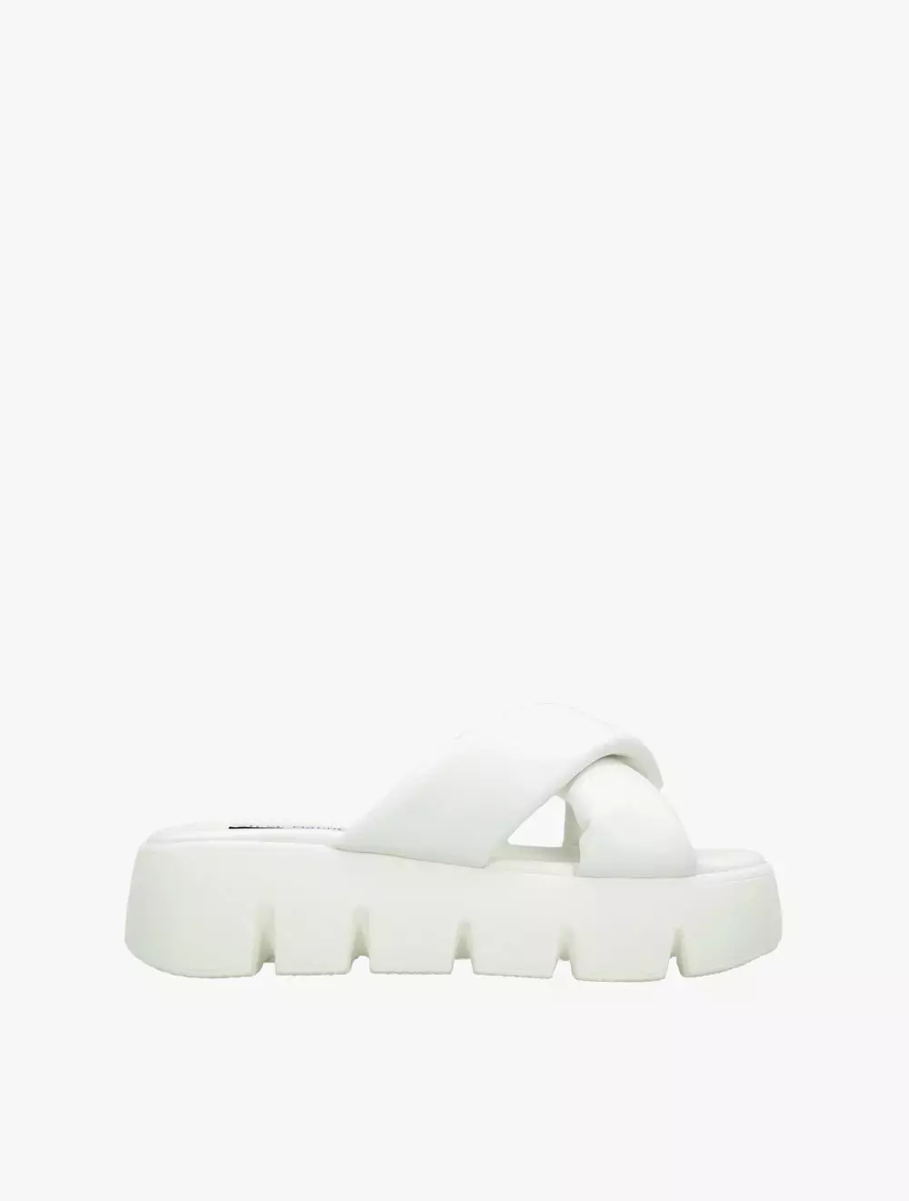 White platform sandals steve madden top