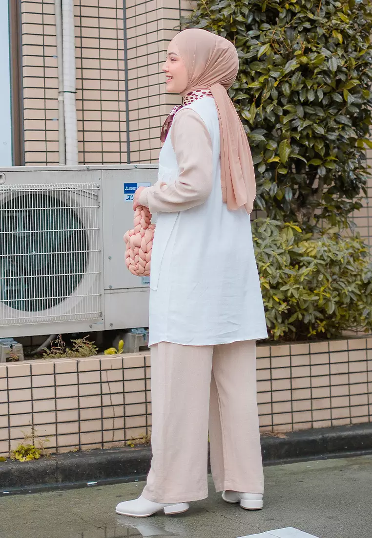 Breena Tunik Broken White