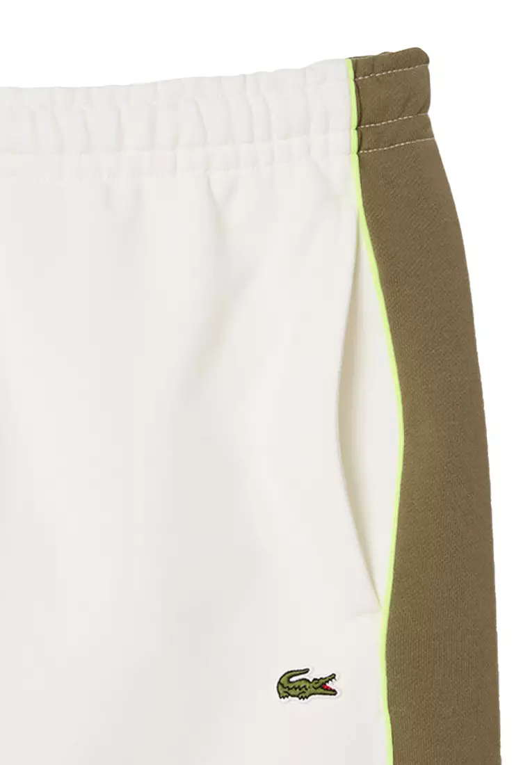 Colour-Block Fleece Shorts