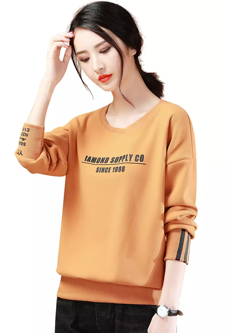 Girls orange clearance sweater