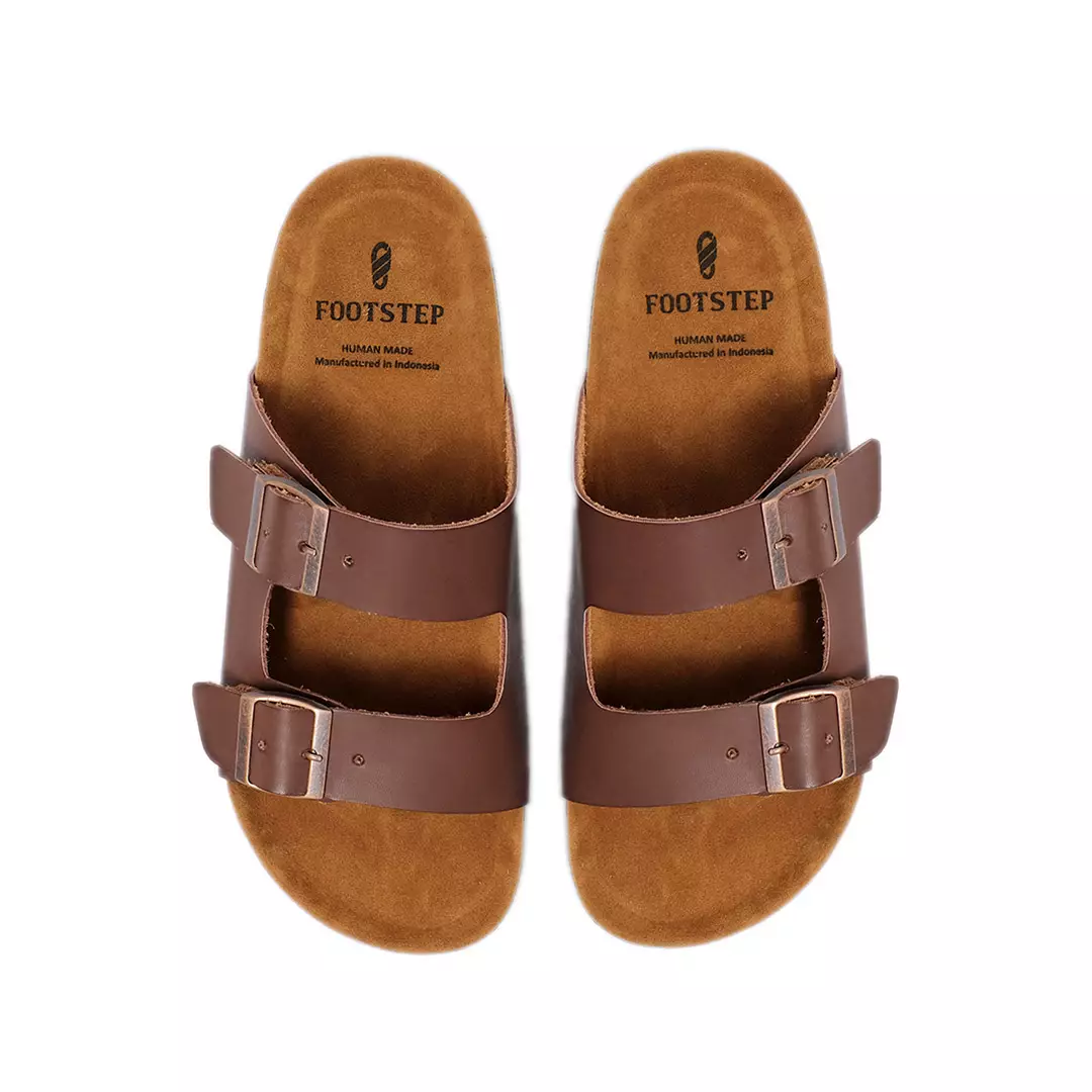 Sandal Jepit Pria Footstep Footwear – Octa Brown