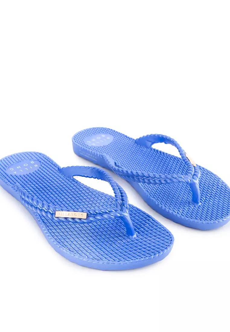 Kick Back Thong - Metallic