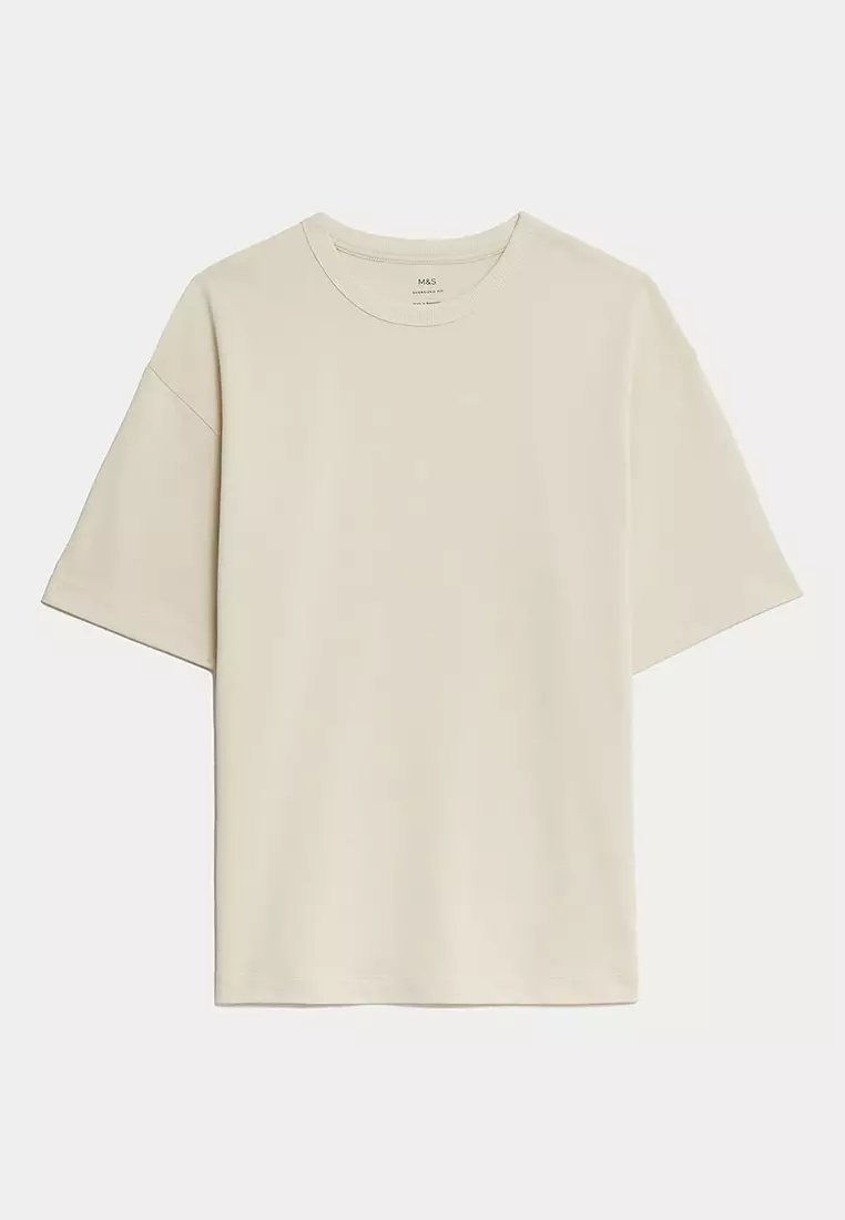 Pure Cotton Oversized T Shirt
