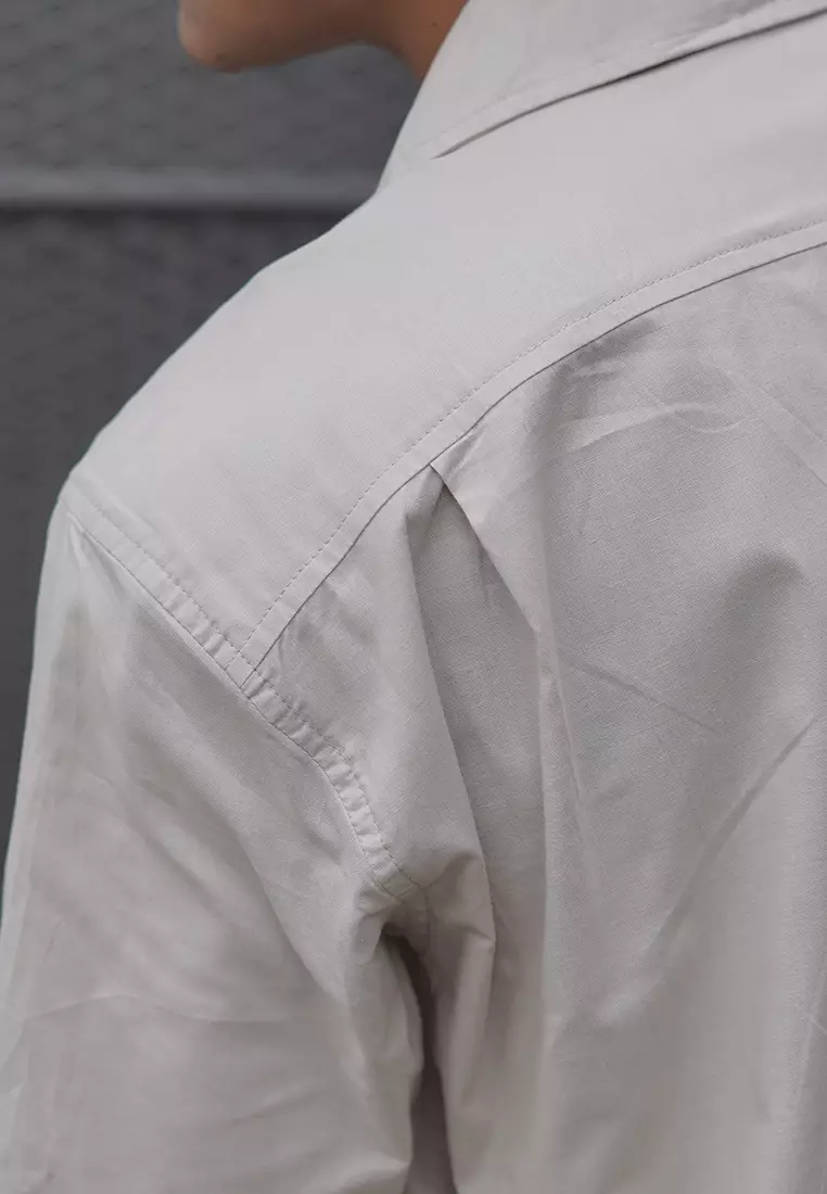 Kemeja pendek pantai OXCON summer shirt Khakis