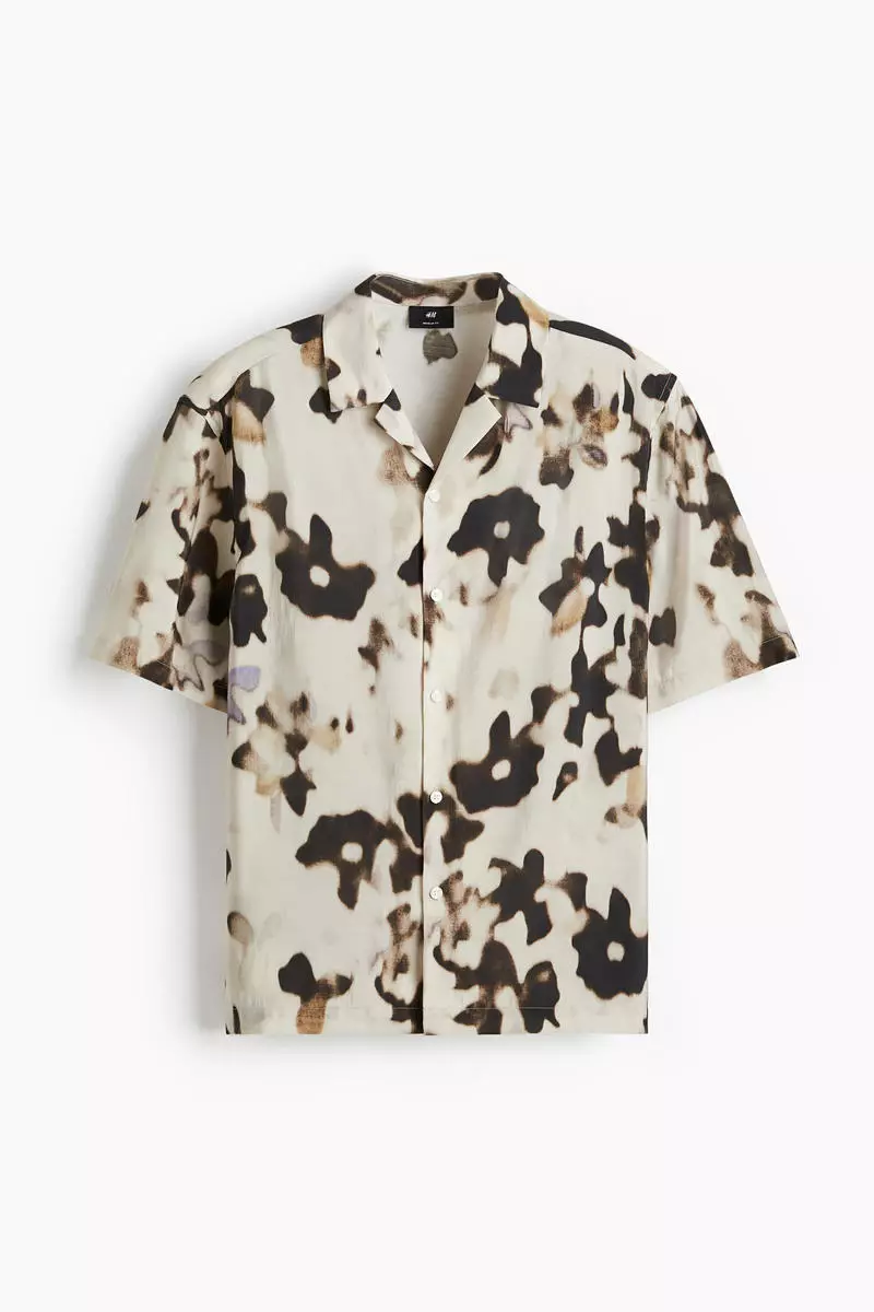 Regular Fit Patterned resort shirt