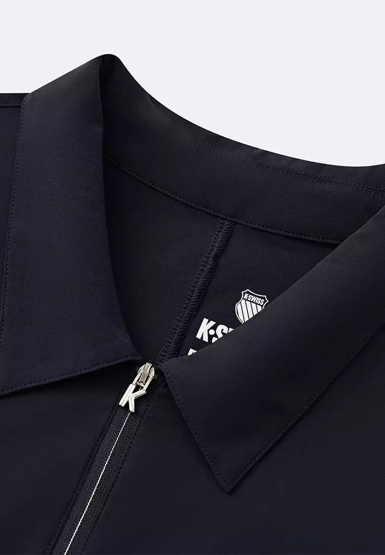 女裝 K-SWISS LOGO 半拉鏈 POLO 連身裙