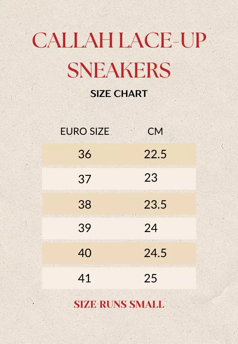 Callah Lace-Up Sneakers