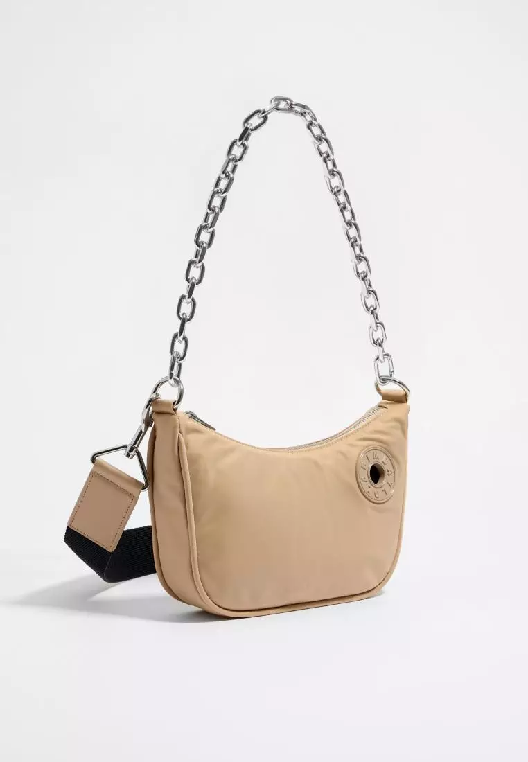 Bimba Y Lola S Nude Nylon Moon Bag