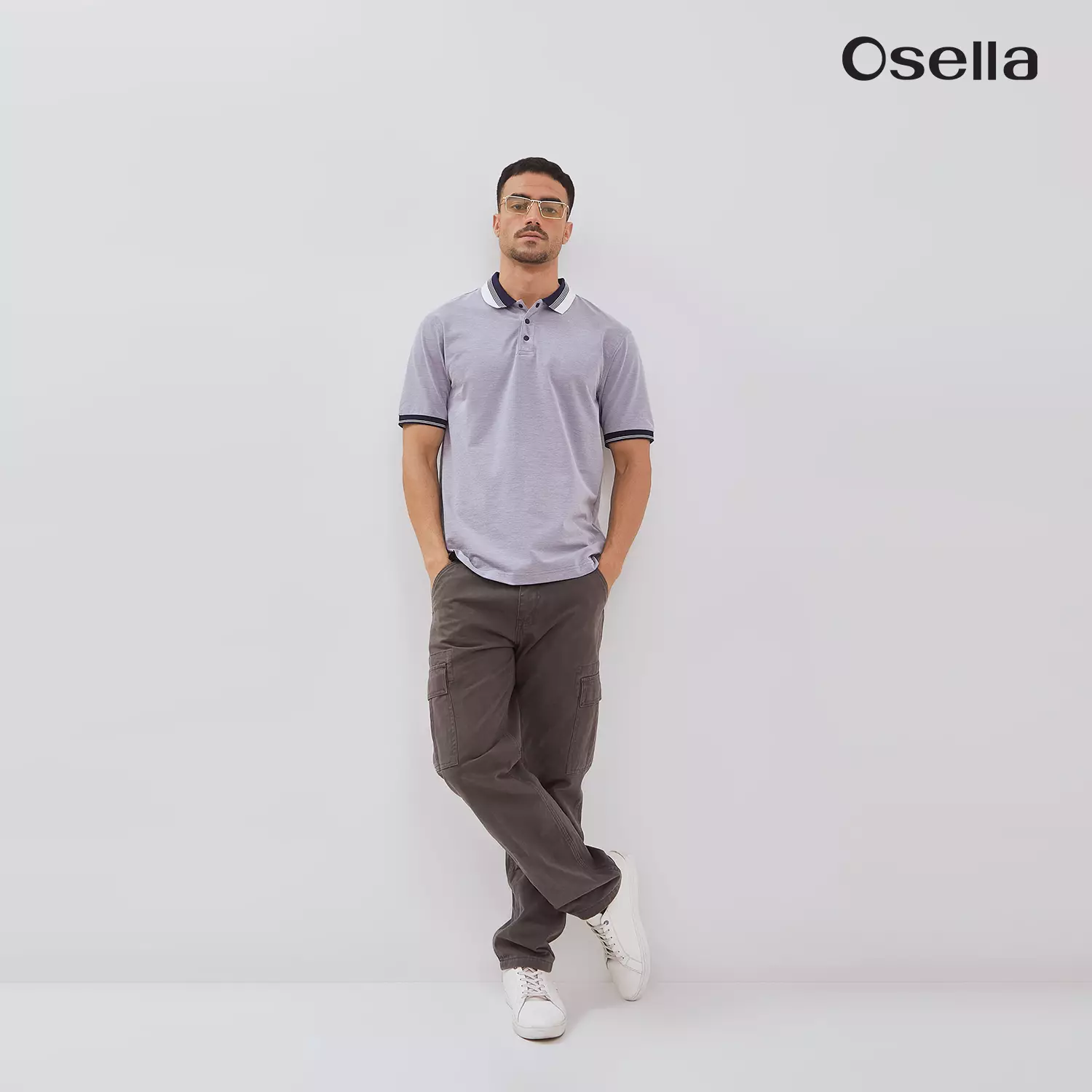 Osella AirLight Polo Shirt 2021501360 | Kaos Polo Pria Lengan Pendek