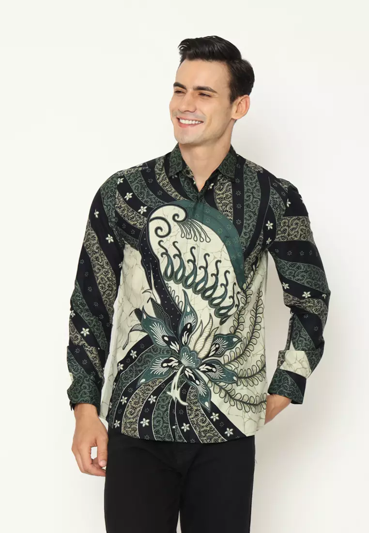 AKSA BATIK KEMEJA PANJANG FURING HARISH HYUNA