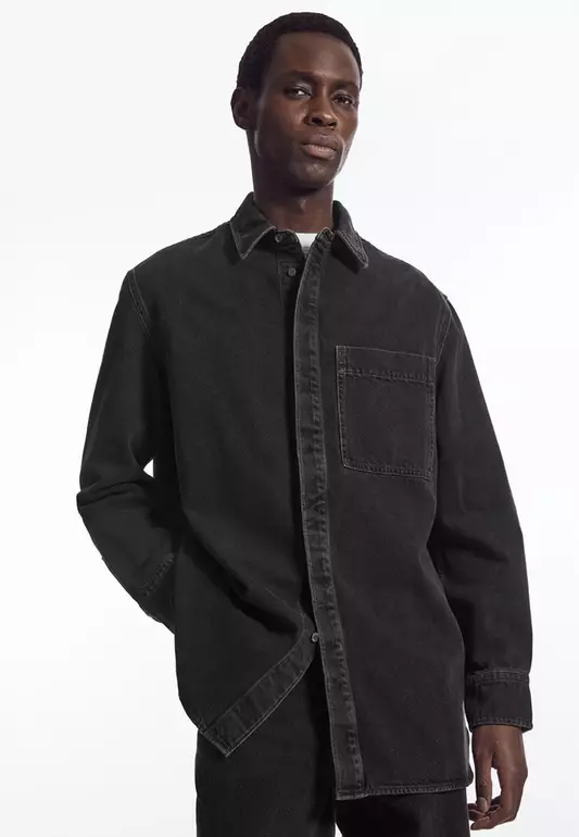 Oversized Denim Shirt