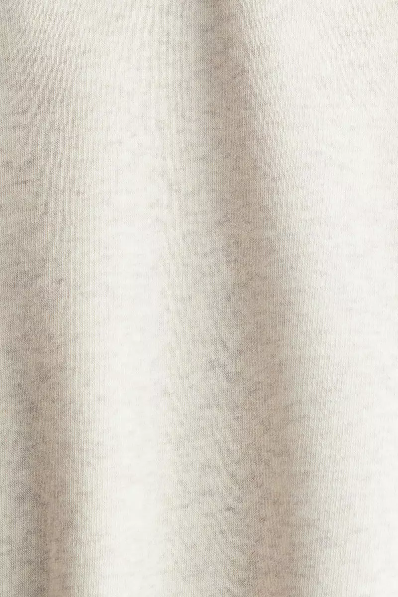 Oversized brushed-inside sweatshirt