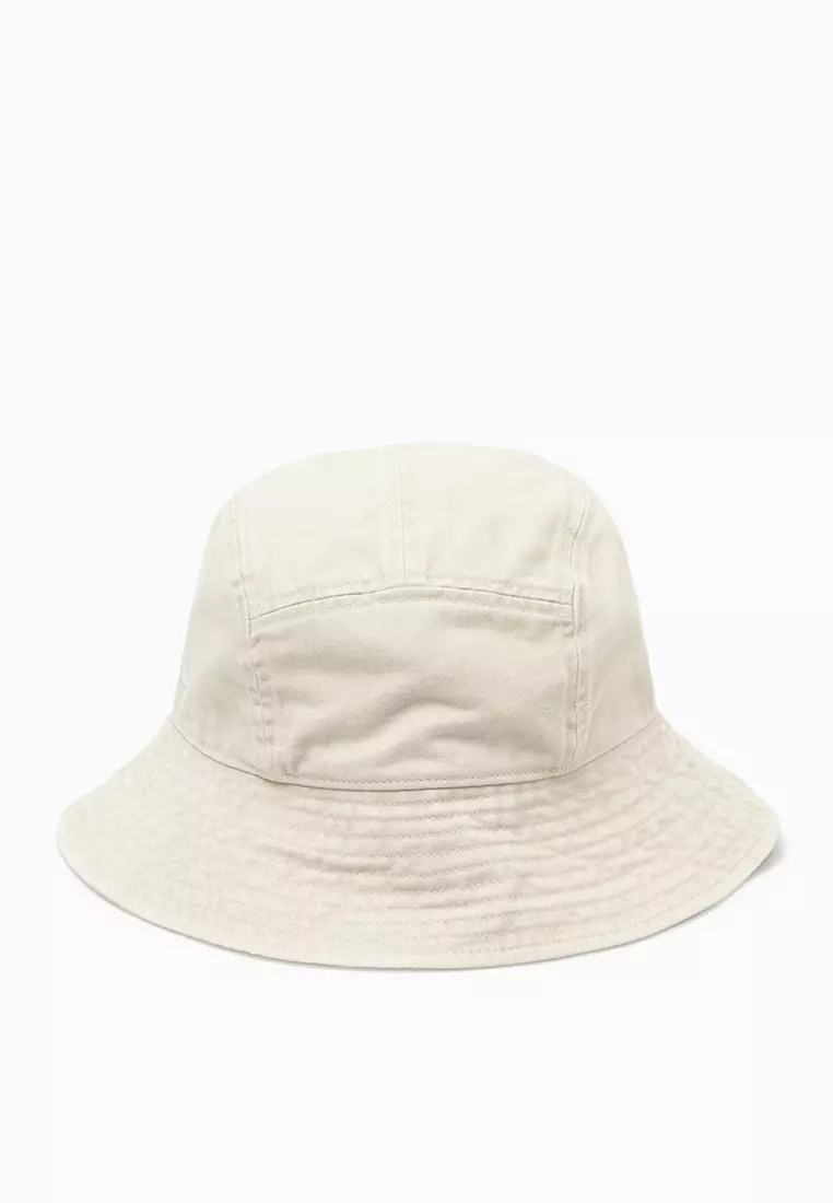 Buy COS Washed Cotton-Twill Bucket Hat Online | ZALORA Malaysia