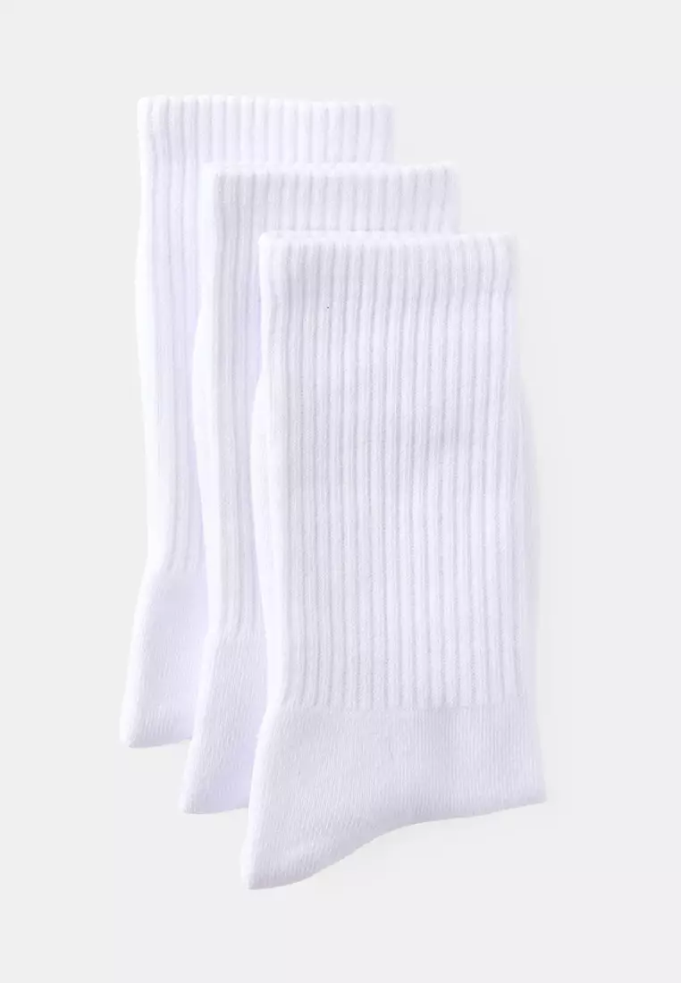 3-Pack Essential Crew Socks