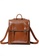 Twenty Eight Shoes brown VANSA  Burnished Cow Leather Shoulder Backpacks VBW-Bp2663 F493EAC009BBE3GS_1