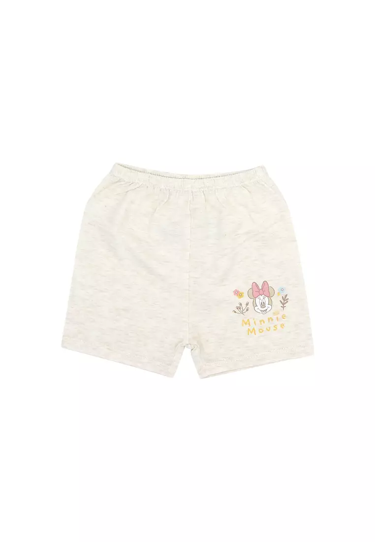 Baby Girl Licensed Newborn Essentials Regular Shorts Pack of 3 "Blooming"