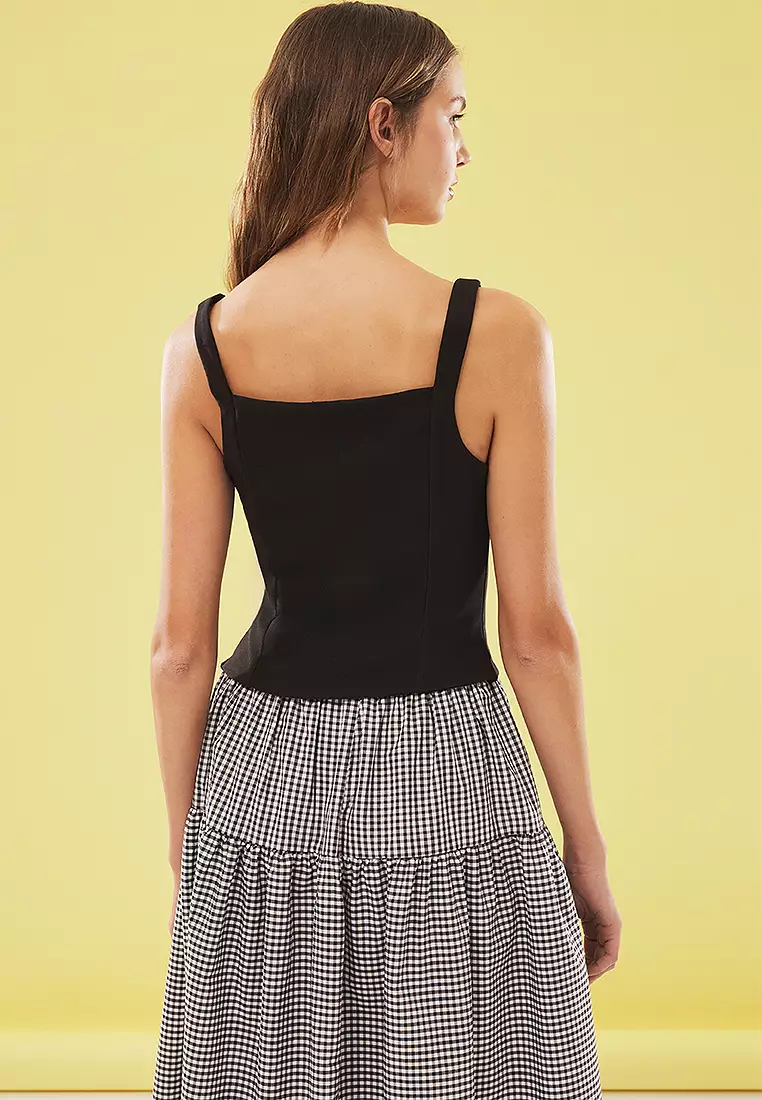 Bow Detail Sleeveless Top
