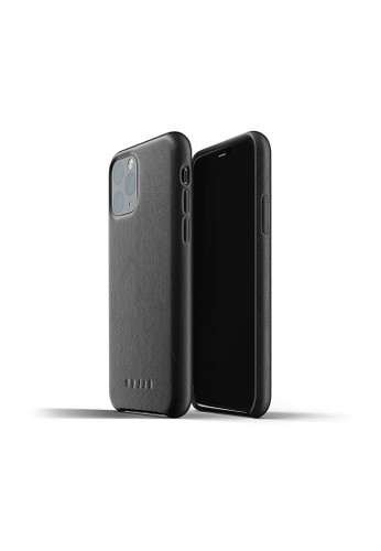 Jual Mujjo Mujjo Full Leather Case For Iphone 11 Pro Black Original Zalora Indonesia