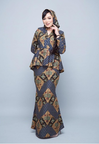 Buy PREMIUM EDITION - Batik Fateemah for Lady from ROSSA COLLECTIONS in Blue only 239