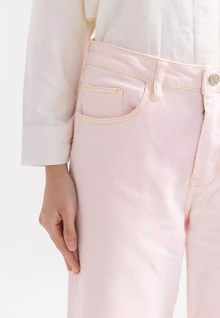 Ria Miranda Baby Pink Claris Pants
