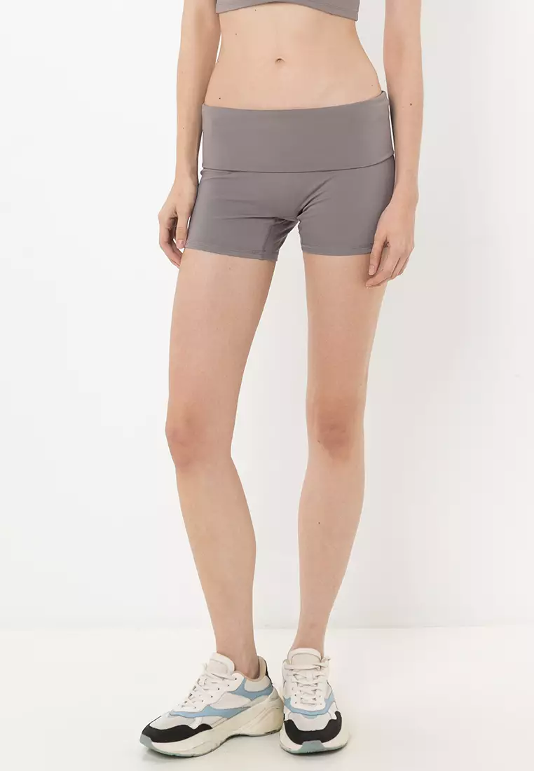 Ultra Soft Roll Over Shortie Shorts