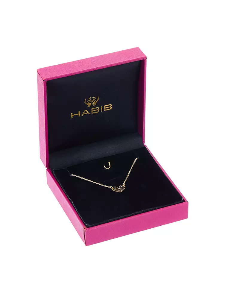 HABIB 750/18K Yellow Gold Necklace CJ-6-CL MNL15(18Y)