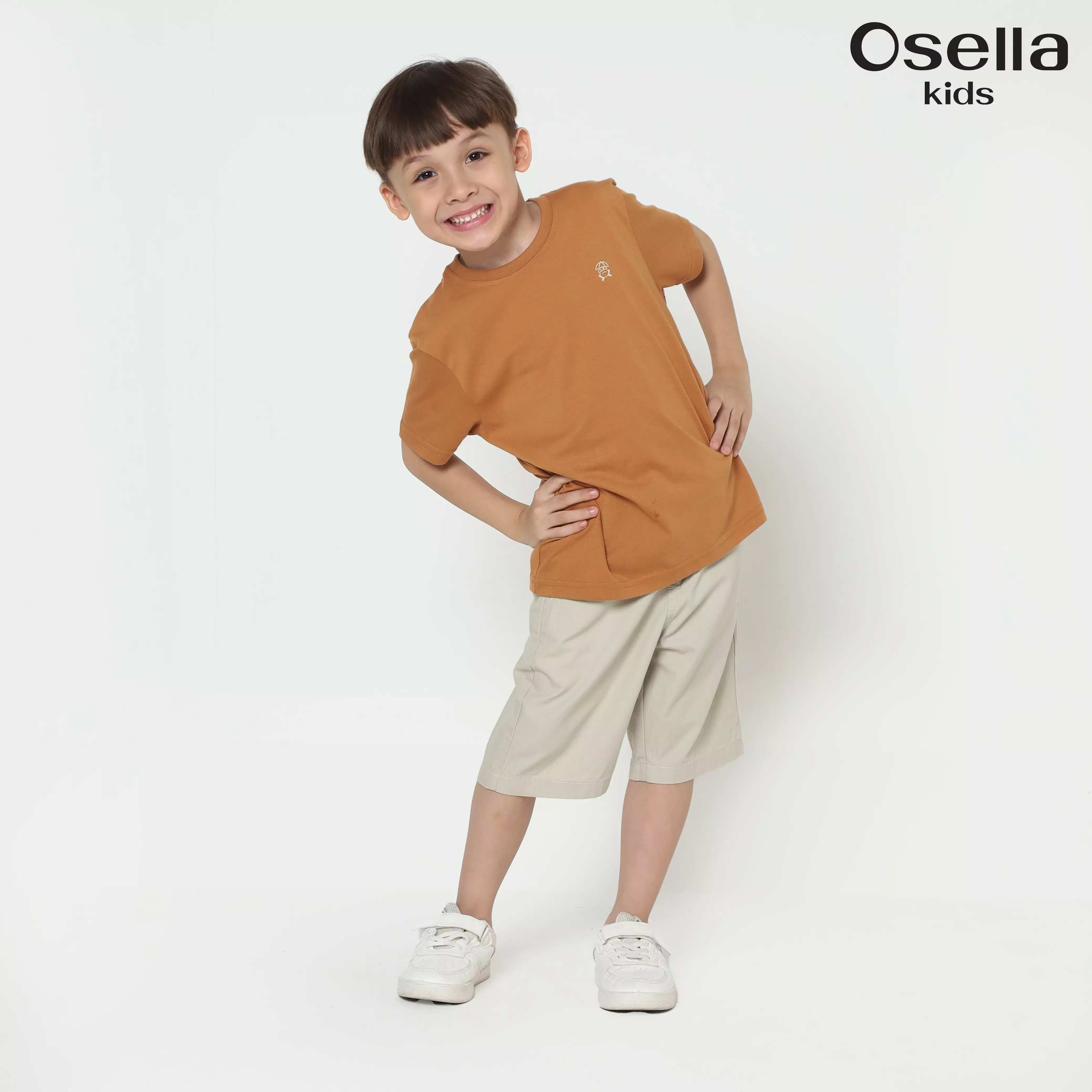 Osella Kids Basic Regular T-Shirt 3272500255 | Kaos Lengan Pendek Anak Laki-Laki