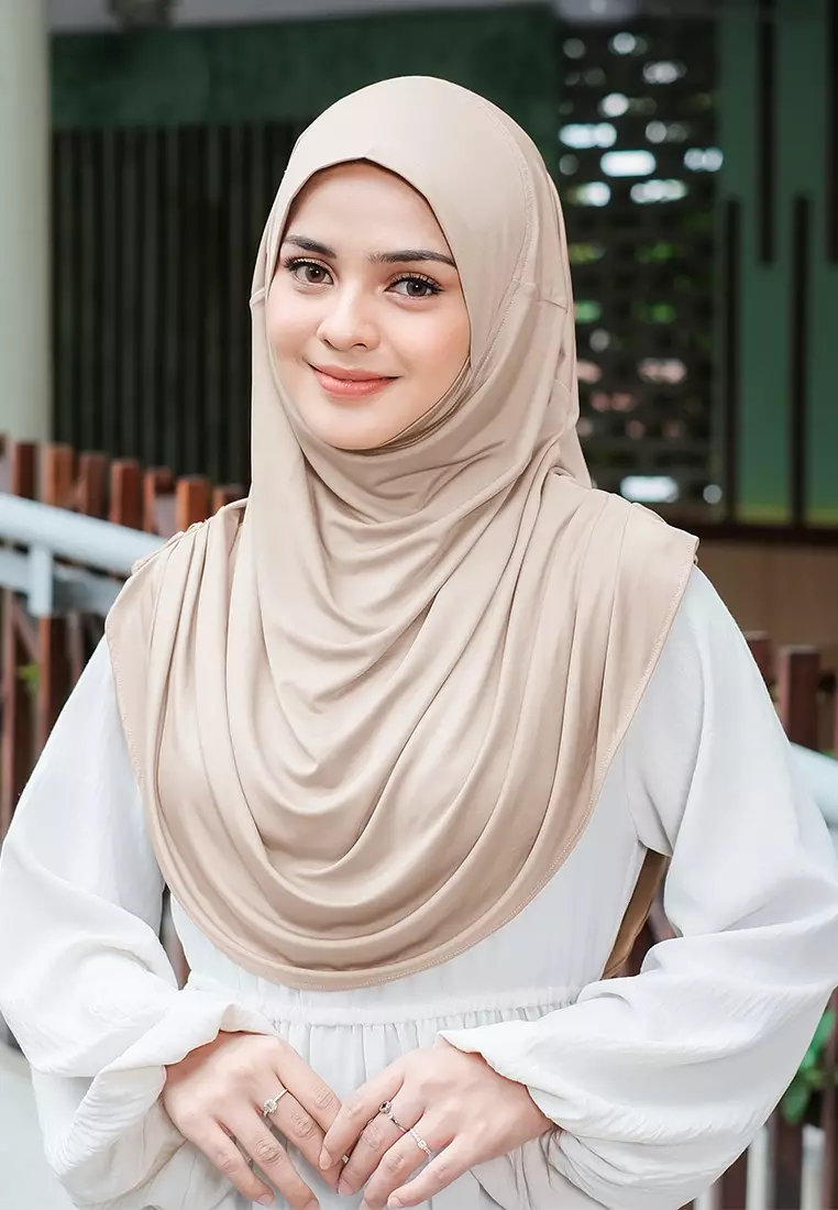 HIJAB INSTAN FATHIA - NUDE