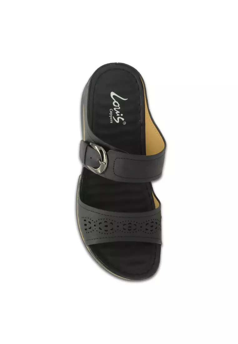 Louis Cupper Double Strap Sandals