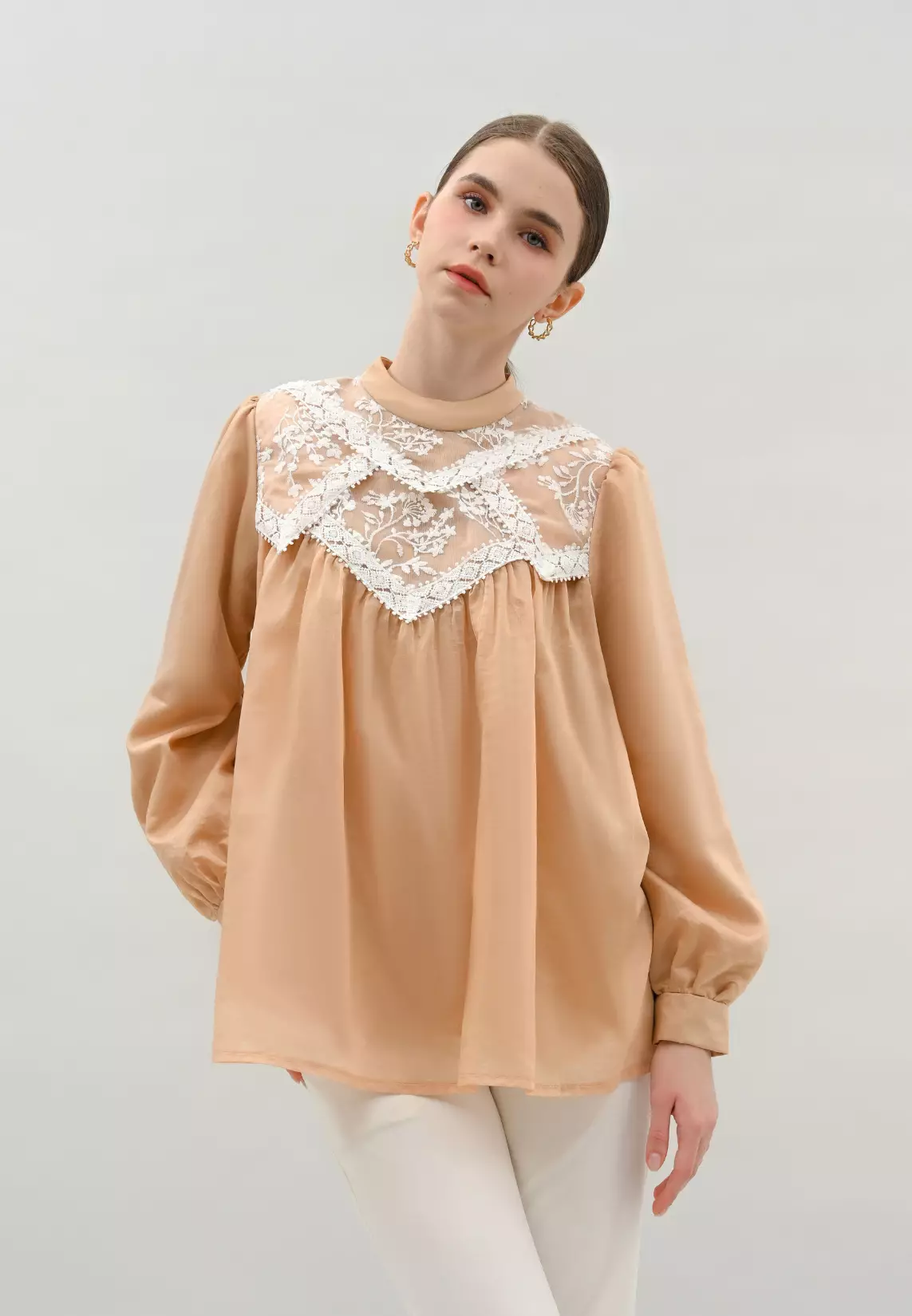 Cielo Blouse - Peach