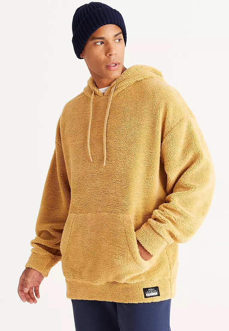 Sherpa sweatshirt mens sale