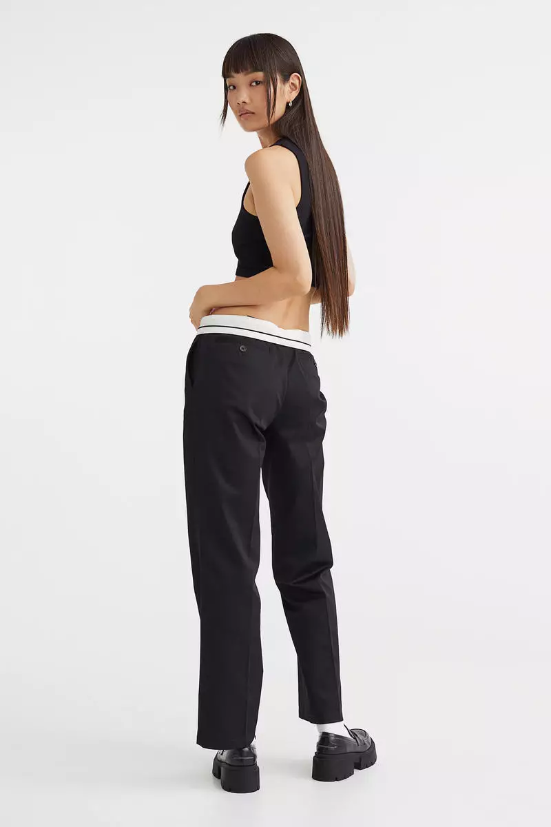 H&m deals chinos womens