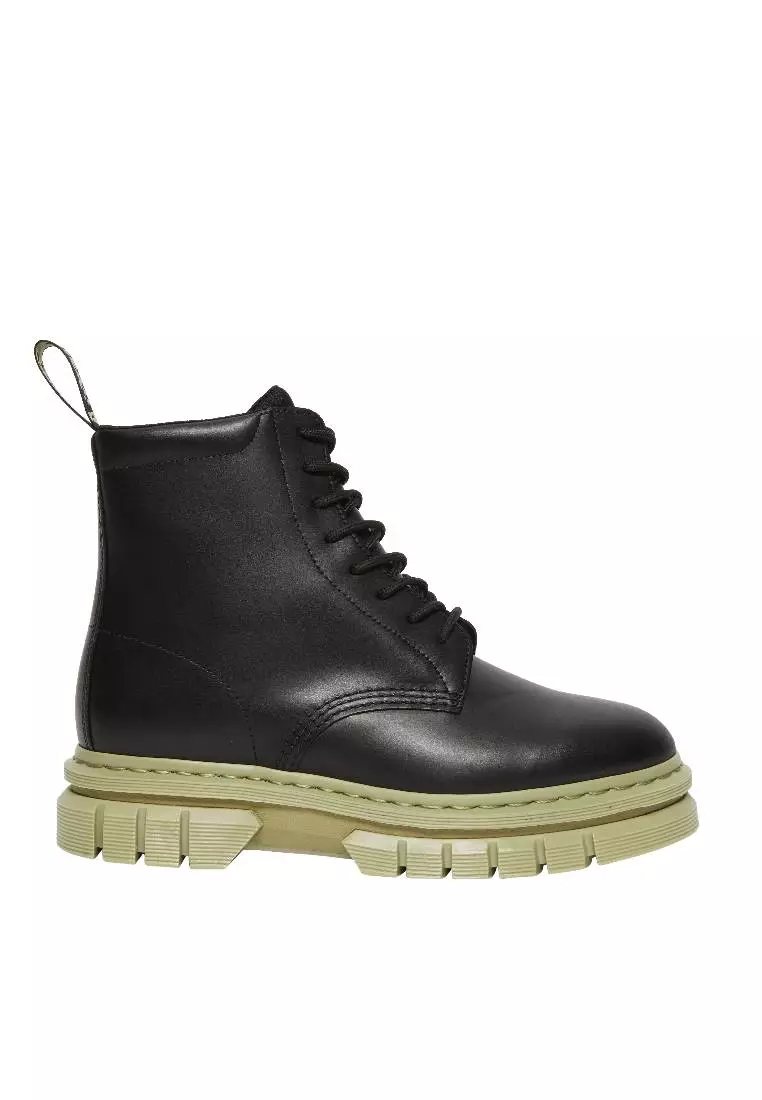 Discount on Dr. Martens  shoes - SKU: Rikard Contrast Sole Platform Lace Up Boots