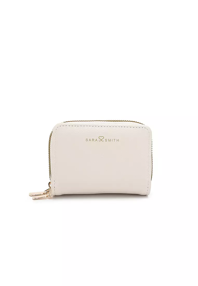 Women's Short Wallet / Purse - White