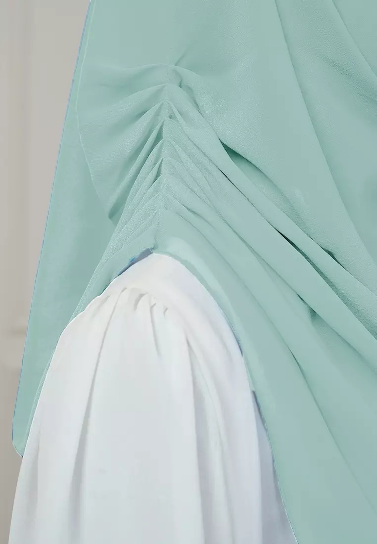 HIJAB INSTAN AURORA - CYAN